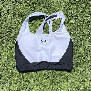 Under Armor Sports Bra Black and White Size XS